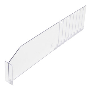 BGS Separatore in plexiglas, 285/480 x 120 mm