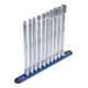 BGS Serie di bussole profilo E, XXL, 10 mm (3/8"), E6 - E20, 10pz.-1