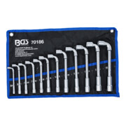BGS Serie di chiavi a pipa, 8 - 19 mm, 12 pz.