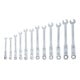 BGS Serie di chiavi combinate a cricchetto con doppio snodo, regolabile, 8 - 19 mm, 12 pz-5