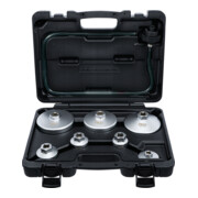 BGS Serie di chiavi per filtro dell'olio, con tubo di scarico per filtro olio, per VAG, BMW, Citroën, Peugeot, Ford, Mercedes-Benz, Opel, Volvo, 8 pz.