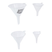 BGS Serie di imbuti, sicuro per gli alimenti, Ø 55 - 125 mm, 4pz.-4