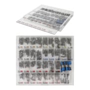BGS Serie di inserti e portainserti, espositore, 6,3 mm (1/4"), 340pz.-1