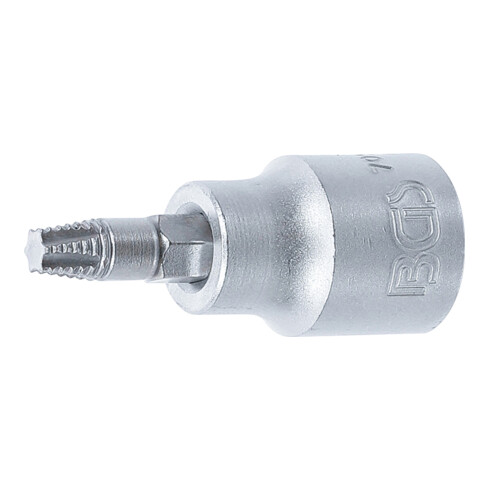 BGS Serie di inserti per cacciavite, 10 mm (3/8"), per profilo a T difettoso (per Torx) T27
