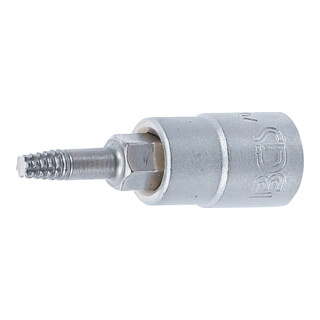 BGS Serie di inserti per cacciavite, 6,3 mm (1/4"), per profilo a T difettoso (per TX) T15