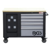 BGS Servante d’atelier, 2 x 5 tiroirs, 1 armoire, vide-2
