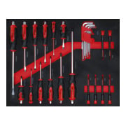 BGS Servante d’atelier, 6 tiroirs, 1 porte latérale, avec 158 outils-5