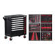 BGS Servante d’atelier, 7 tiroirs, 1 porte latérale, avec 250 outils-1