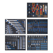 BGS Servante d’atelier, 7 tiroirs, avec 246 outils-4