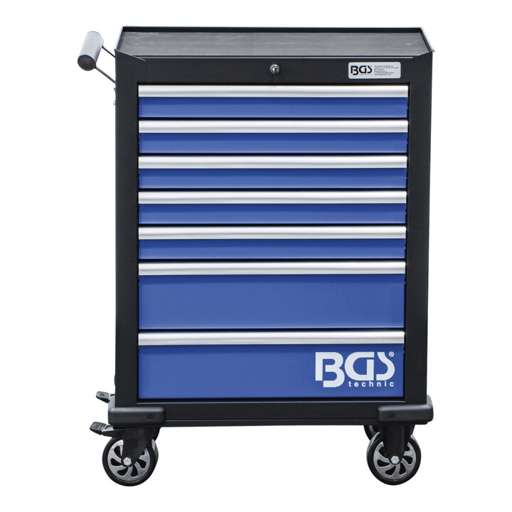 BGS Servante d’atelier, 7 tiroirs, avec 263 outils