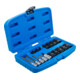 BGS Set chiavi a bussola per pinze freno e inserti bit, 17 pezzi-2