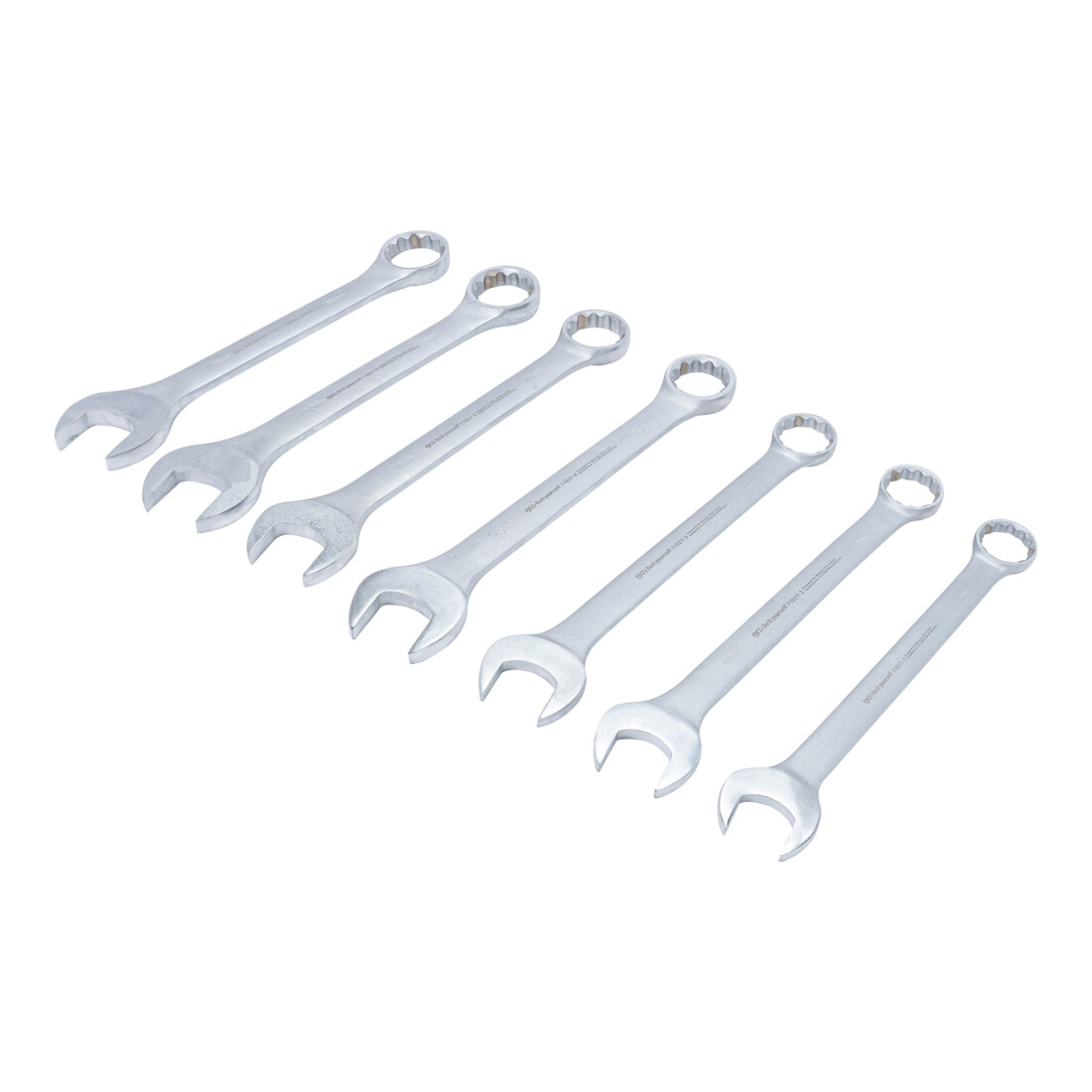BGS Set chiavi combinate a occhiello, XXL, SW 55 - 85 mm, 7 pezzi