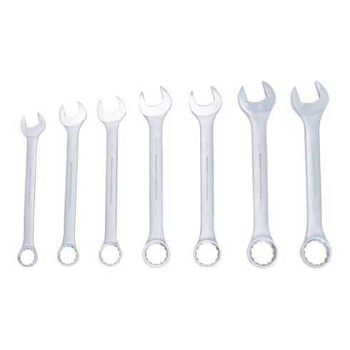 BGS Set chiavi combinate a occhiello, XXL, SW 55 - 85 mm, 7 pezzi
