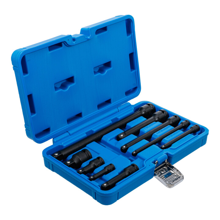 BGS Set d’extensions de puissance, 6,3 mm (1/4") / 10 mm (3/8") / 12,5 mm (1/2"), 9 pièces