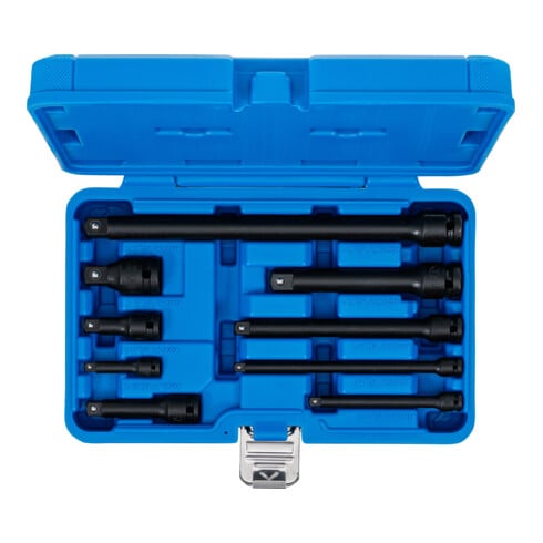 BGS Set d’extensions de puissance, 6,3 mm (1/4") / 10 mm (3/8") / 12,5 mm (1/2"), 9 pièces