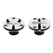 BGS Set di adattatori per il ripristino del pistone del freno universale con 2 e 3 perni, 2pz.-4