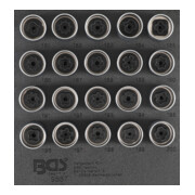 BGS Set di smontaggio serrature per cerchi per Opel (Tipo B), 20pz.