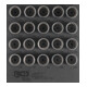 BGS Set di smontaggio serrature per cerchi per Opel (Tipo C), 20pz.-1