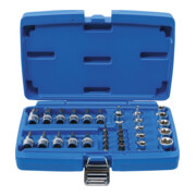 BGS Set di bit e bussole 10mm con profilo a T (per TX), 34pz.