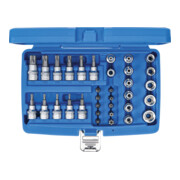 BGS Set di bit e bussole 10mm con profilo a T (per TX), 34pz.-5
