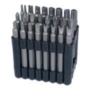 BGS Set di bit lunghi azionamento esagonale 6,3mm, profili vari, 32pz.