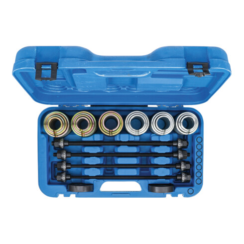 BGS Set di bussole a pressione e trazione con 4 mandrini, 26pz.