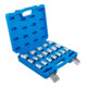BGS Set di bussole esagonali, attacco quadro interno 12,5 mm (1/2"), da 8 a 32 mm, 19 pezzi-2