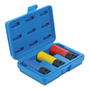 BGS Set di bussole macch.riv.plastica, ultra slim, 12,5 mm (1/2"), 17 / 19 / 21 mm, 3 pz.-2