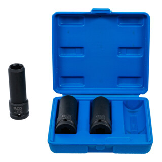 BGS Set di bussole speciali a forza, attacco quadrato interno 12,5 mm (1/2"), 17 / 19 / 21 mm, 3 pezzi
