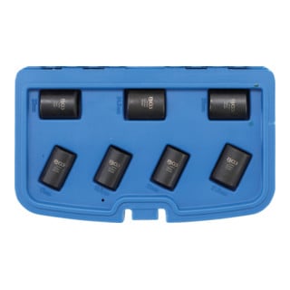 BGS Set di bussole speciali / estrattore di viti 12,5mm (1/2"), apertura 17 - 26mm, 7pz.