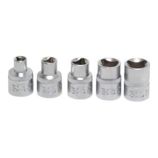 BGS Set di bussole triangolari M5 - M12 (8 - 16,5mm), 5pz.