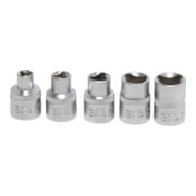 BGS Set di bussole triangolari M5 - M12 (8 - 16,5mm), 5pz.