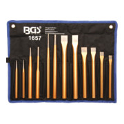 BGS Set di cacciaspine / scalpelli / bulini, 12pz.
