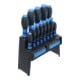 BGS Set di cacciaviti con assortimento di punte in supporto di plastica, 29pz. 6825-1