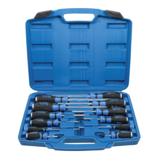 BGS Set di cacciaviti con attacco quadro da 6,3mm (1/4"), 12pz. 7896