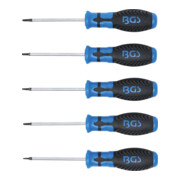 BGS Set di cacciaviti con profilo a T (per TX) con foro T6 - T10, 5pz. 6826-3