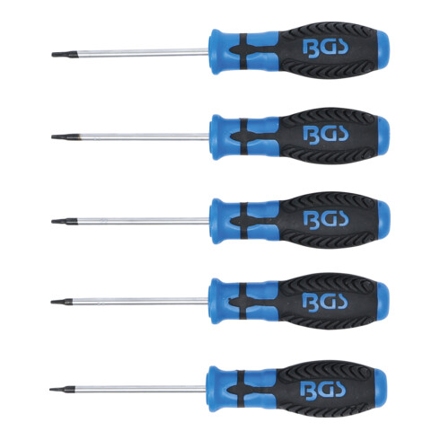 BGS Set di cacciaviti con profilo a T (per TX) T6 - T10, 5pz. 6828