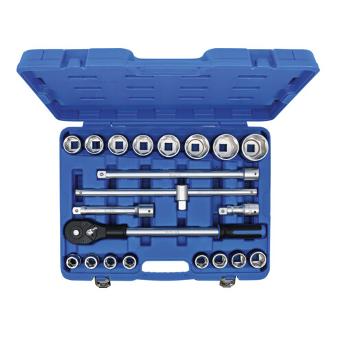 BGS Set di chiavi a bussola, azionamento 20mm, 21pz.