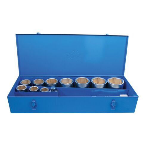 BGS Set di chiavi a bussola, azionamento 25mm (1"), 15pz.