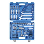 BGS Set di chiavi a bussola esagonali, azionamento 6,3mm / 10mm, in pollici, 92pz.-5