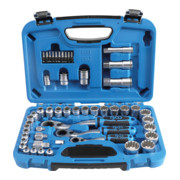 BGS Set di chiavi a bussola passanti Gear Lock, apertura 4,5 - 25mm, 52pz.