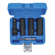 BGS Set di chiavi a bussola reversibili esagonali e cacciaviti 17 - 19 - 21mm 12,5mm (1/2"), 3pz.-4