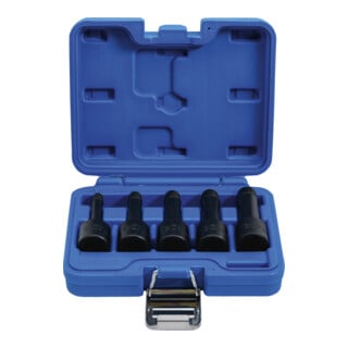 BGS Set di chiavi a bussola speciali / estrattori di viti, azionamento quadro interno 12,5mm (1/2"), apertura 8 - 16mm, 5pz.