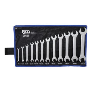 BGS Set di chiavi a forchetta doppia, apertura 6 - 32mm, 12pz.
