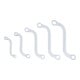 BGS Set di chiavi ad anello doppio a S, in pollici, apertura 3/8" - 3/4", 5pz.-4