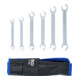 BGS Set di chiavi ad anello doppio aperte, apertura 8x9 - 18x19mm, 6pz.-5