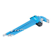 BGS Set di chiavi ad angolo, profilo T (per TX) con foro T10 - T50, 9pz.