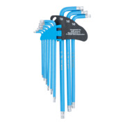 BGS Set di chiavi ad angolo, profilo T (per TX) con foro T10 - T50, 9pz.-4