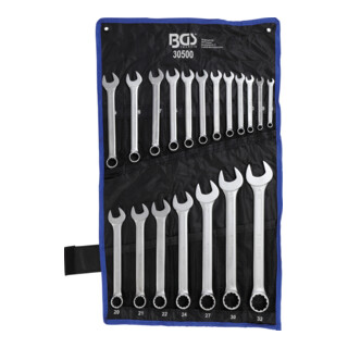 BGS Set di chiavi combinate 30500, apertura 8 - 32mm, 19pz.
