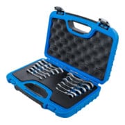 BGS Set di chiavi combinate a cricchetto, corte, snodate, 8 - 19 mm, 12 pezzi-5